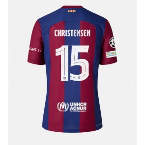 Maillot de foot Barcelona Andreas Christensen #15 Domicile 2023-24 Manches Courte